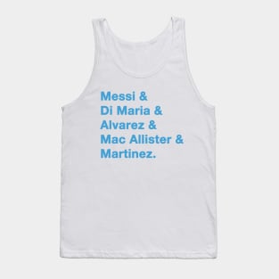 2022 Argentina World Cup Tank Top